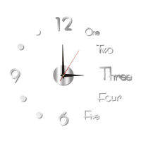 Night Light Wall Clock Frameless ตกแต่งนาฬิกาเรืองแสงเงียบสำหรับห้องนั่งเล่นห้องนอน