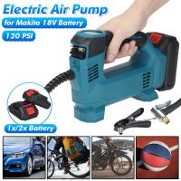 830kpa Portable Air Inflator Car Air Compressor Pump Handled Digital Rechargable Air Compressor Bare Tool for 18V Battery