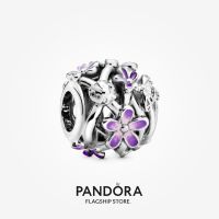 Official Store Pandora Openwork Purple Daisy Charm