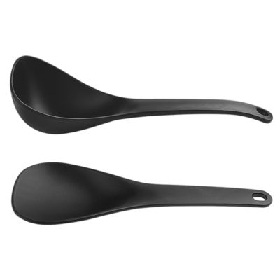 ❉❁☬ 2pcs Rice Paddle Spoon Soup Spoon Cooking Utensil Rice Scooper Non- Heat- resistant Works for Rice Mashed Potato or