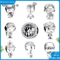 New Forever family Love Teenager boy girl father mom fit original Pandora charms silver 925 Bracelet for women fashion jewelry