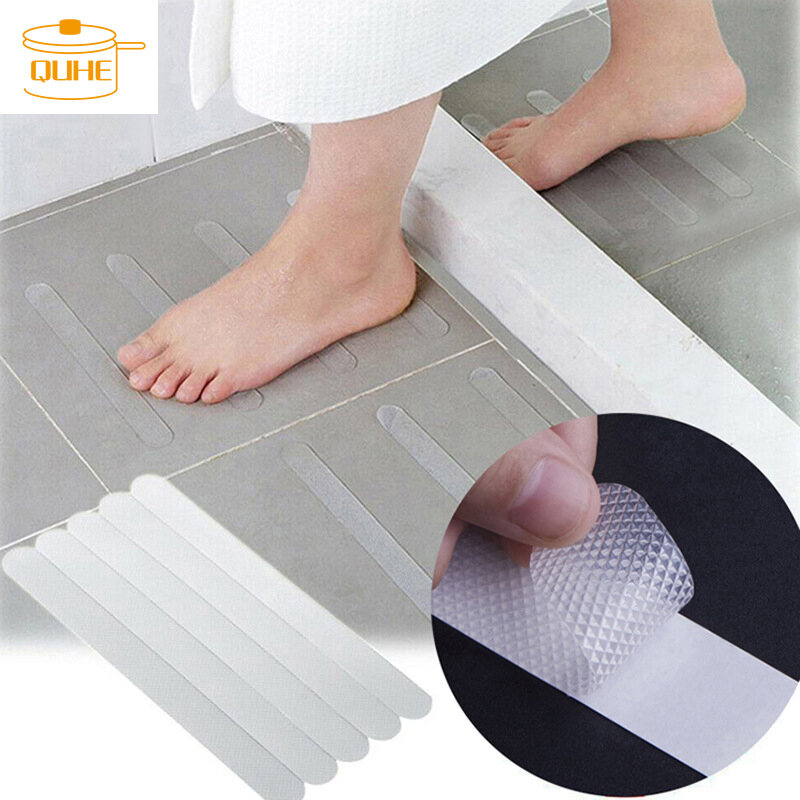 20Pcs Anti Skid Bath Tub Stickers Pads Non Slip Shower Flooring Tape Mat Safety 
