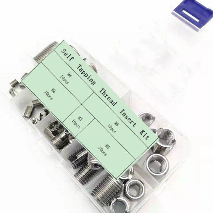 ☎♧ 50/70Pcs Self Tapping Thread Stainless Steel Carbon Steel Slotted