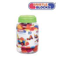 Bristle Blocks In Jar 80 pcs - ชุดบล็อกตัวต่อ 80 ชิ้น ในขวดโหล