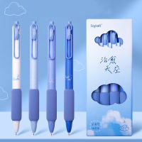 ชุดปากกาสีชมพูปากกาเจลนักเรียน0.5มม. 4แพ็ค,เครื่องเขียนแบบเติมสีดำปากกาเขียนเครื่องเขียนปากกาสำนักงานใหม่เอี่ยมอุปกรณ์การเรียน