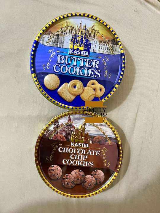 Kastel Butter/Chocolate Chip Cookies 340g Lazada PH