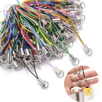 50pcs Mix Polyester Cord With Jump Ring Lanyard Rope For Making Mobile phone Keychain DIY Craft Pendant Handmade Materials DIY accessories and others