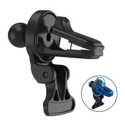 Upgrade Car Air Vent Clip for Car Phone Holder Stand 17mm Ball Head Base for Car Air Outlets Mobile Cellphone Mount GPS Bracket