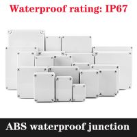 IP67 electronic plastic box project box for outdoor ABS electrical projects outdoor waterproof box