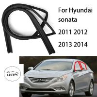 ยางช่องสำหรับรันประตูแก้วสำหรับ Hyundai Sonata 2011 2012 2013 2014 1ชิ้น