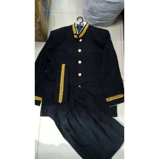 stelan basofi dewasa baju basofi hitam baju adat jawa basofi hitam