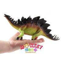 Monkey Toys - โมเดล ไดโนเสาร์ Stegosaurus เขียว ขนาด 30.00 CM (จากหาดใหญ่)