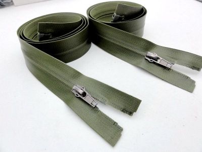 #5 waterproof zipper for sewing army green 75cm 100cm 2pcs/lot 20cm pocket zip outdoor clothing coat jacket bags zipper repair Door Hardware Locks Fab