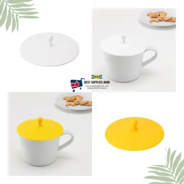 SMULFARE Lid for mug, silicone yellow - IKEA