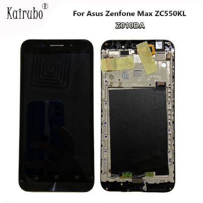 5.5 "LCD สำหรับ Zenfone Max ZC550KL จอแสดงผล Touch Screen Digitizer Frame Assembly สำหรับ Zenfone Max LCD ZC550KL Z010DA
