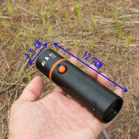 Aluminum Alloy Case Night Fishing Flashlight Battery Powered Handheld Lamp Portable Tripod