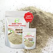 HCMBột đất sét Bentonite giải độc cho da giảm mụn trứng cá làm sạch dầu