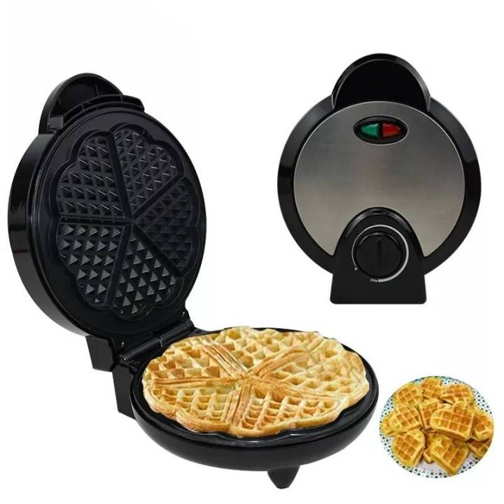 เครื่องทำวาฟเฟิล-เครื่องทำวาฟเฟิลรูปหัวใจ-วาฟเฟิล-heart-shaped-waffle-make