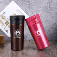 Winter High Quality Double Wall 304 Stainless Steel Bouncing Filter Double Bottle Vacuum Flasks Car Coffee Tea Travel Thermo Cup