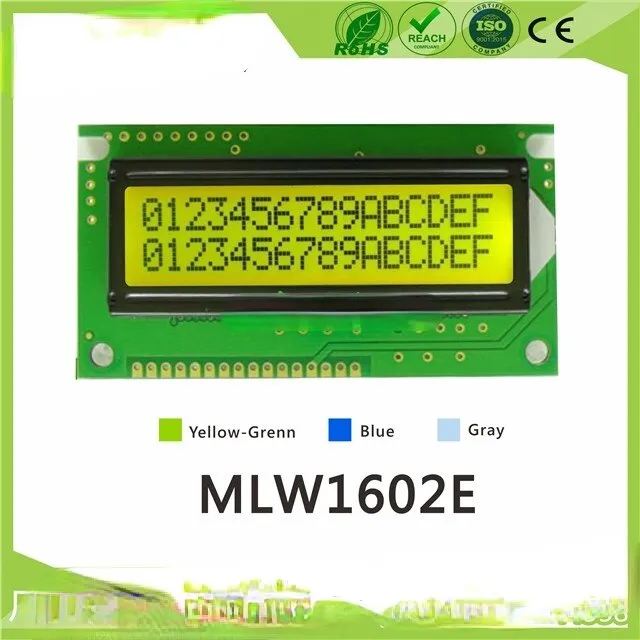 Lcd 16x2 Character Module Lcd Screen Module 5v 1602 Parallel Port 16x2 Display 5v 1602e Lazada 2490