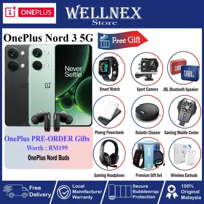 OnePlus Nord 3 5G Smartphone (16GB RAM+256GB ROM), Original Oneplus  Malaysia
