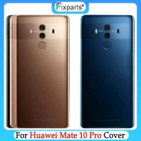 6.0 "สำหรับ Huawei Mate 10 Pro หลังฝาหลังปิดโทรศัพท์ประตูกระจกหลังที่อยู่อาศัยเคสสำหรับหัวเหว่ยฝาหลังปิดโทรศัพท์ Huawei Mate 10 Pro พร้อมอะไหล่เปลี่ยนโลโก้