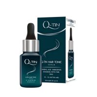 ?สินค้าขายดี?  Q-TIN HAIR TONIC SERUM 20 ML เซรั่มบำรุงผม ผมหลุดร่วง ผมบาง ของแท้100%