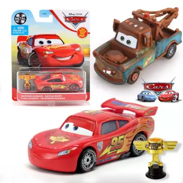 Pixar Cars 2 Lightning Mcqueen Alloy Metal Toy Car