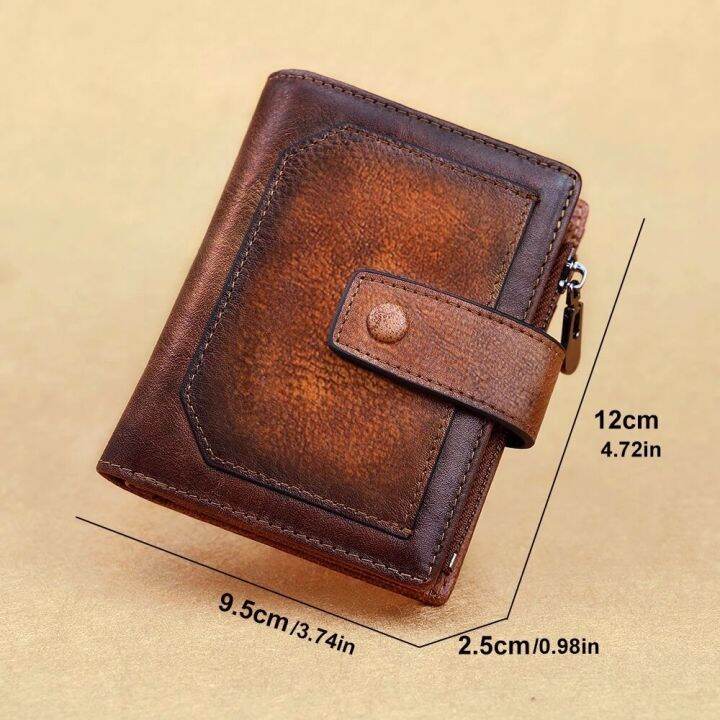 zzooi-vintage-100-genuine-leather-mens-wallet-rfid-blocking-trifold-short-multi-function-money-clip-large-capacity-zipper-coin-purse