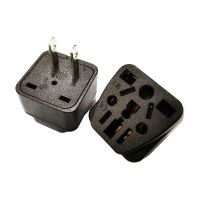 ✷﹍♠ NCHTEK 10A 250V Universal Italy Switzerland UK EU AU to US Japan 2Pin AC Power Socket Travel Charger Adapter / 2PCS