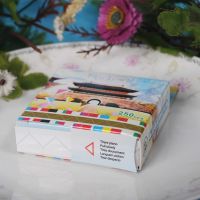 ۞ DIY Environmental Decoration Stickers Corner Picture Albums Scrapbook sheets Photo kraft Self Adhesive Pumping Frame Paper