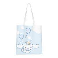 กระเป๋า Tas Jinjing Kanvas Cinnamoroll น่ารักถุงผ้าฝ้ายชอปปิ้ง,กระเป๋าชายหาด,Kado Ulang Tahun | ถุงช้อปปิ้งนำมาใช้ใหม่ในครัว,กระเป๋าหนังสือ