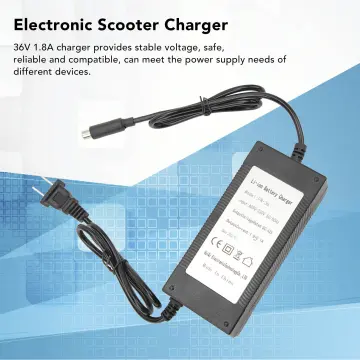 42V 1.5A Charger Replacement for Electric Scooter Charger Compatible with 3  Pin XLR Male Connector for Electric Bike, Electric Wheelchair,Scooter with