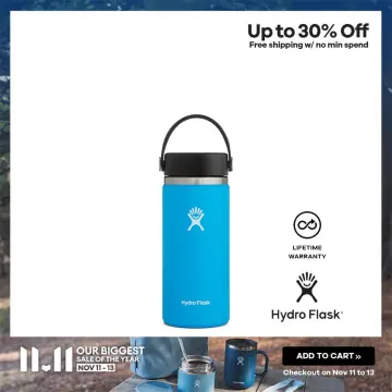 Hydro Flask 20 oz Wide Mouth Bottle with Flex Sip Lid Pacific NWT