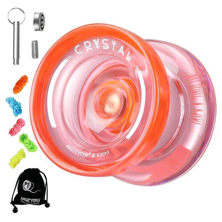 MAGICYOYO K2 Plus Crystal Responsive Yoyo,Dual Purpose YoYo with