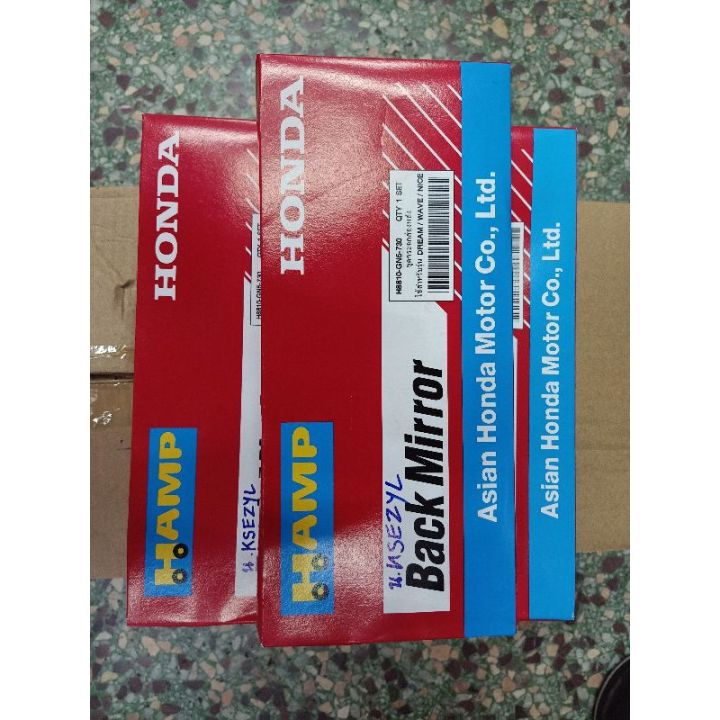 กระจก-honda-แท้ศูนย์-เวฟ100-wave100-เวฟ125-dream-กระจกมองข้างแต่ง-กระจกข้าง-ของแต่งมอไซค์-กระจกข้างมอเตอร์ไซค์