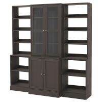 ตู้โชว์ ตู้บานกระจก ชุดตู้โชว์และชั้นวางของ 203x47x212 ซม. Cabinets Bookcase Storage combination glass doors 203x47x212 cm