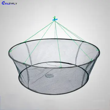 Triangle Casting Network Telescopic Folding Fishing Net for