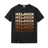 Shades Of Melanin African American Melanin Shirt For Women Europe Tees Cotton Mens Top T-Shirts Europe Cute High Quality T-Shirt