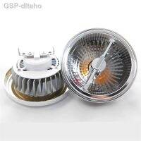 CATV ดาวน์ไลท์หรี่ไฟได้ Com Lâmpada Lâmpadas De Teto Embutidas Downlight GU10 G53 15W COB AR111 QR111 110V 220V 12V