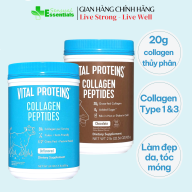 Collagen Peptides Powder Vital Protein - Collagen thủy phân 20,000mg dạng bột không đường, hỗ trợ làm đẹp da, tóc, móng và sụn khớp thumbnail