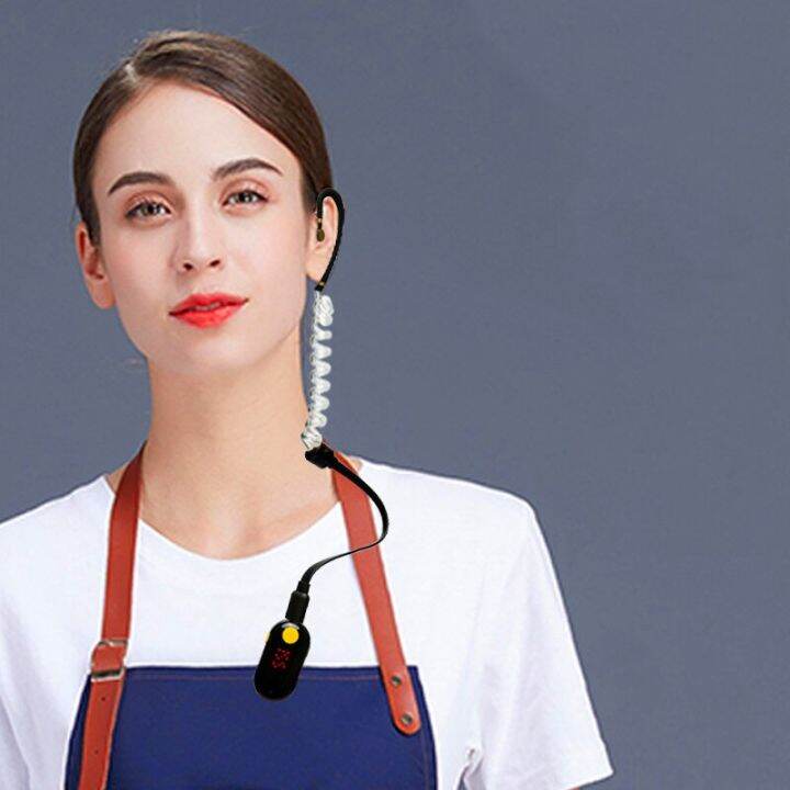 S65 5Cm Ultra Mini Walkie Talkie Bluetooth Wireless Earhook Interphone Restaurant Hotel Portable