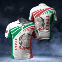 2023 NEW Style Italy Coat Of Arms Design Unisex Adult Polo Shirtsize：XS-6XLNew product，Can be customization