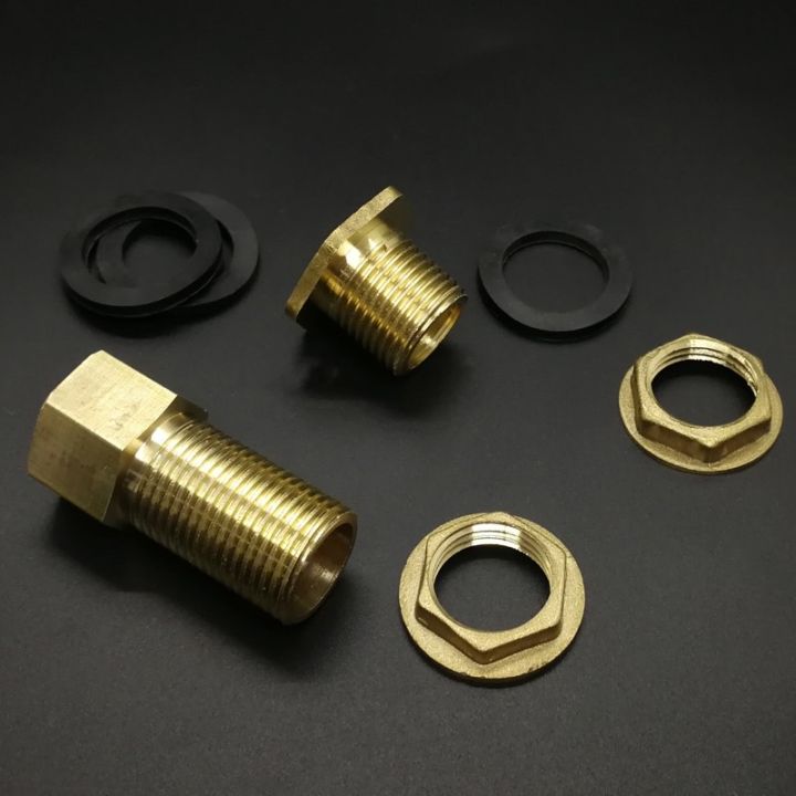 1pcs-copper-water-tank-connector-1-2-quot-3-4-quot-1-quot-bsp-male-brass-pipe-single-loose-key-swivel-fittings-nut-jointer
