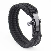 Outdoor Camping Survival Men Climbing Sport Cord Adjustable steel Buckle Male