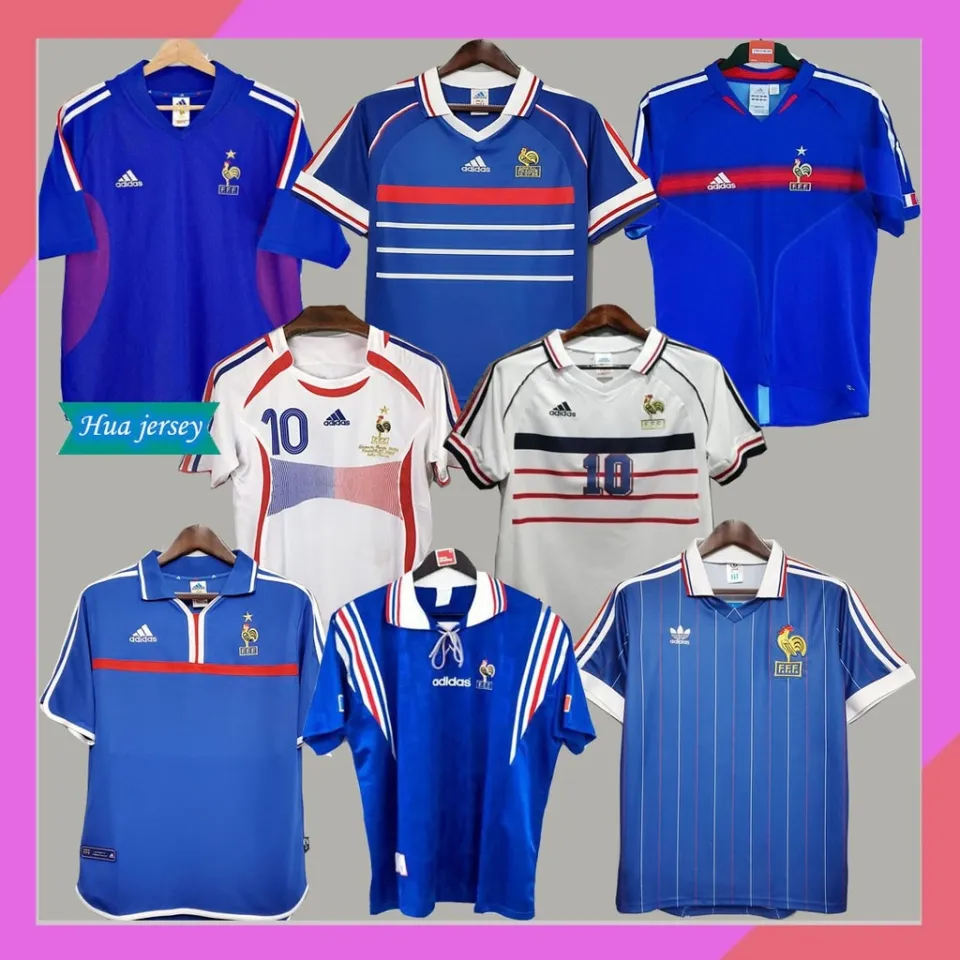 2004 France Home Retro Jersey