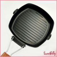 Sweet Belly  กระทะย่าง เครื่องครัวแบบพกพา ด้ามพับได้  Saucepan มีสินค้าพร้อมส่ง