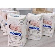 Tả bỉm Moony Natural Nội Địa - Dán Quần đủ size NB63 S58 M48 L36 XL32
