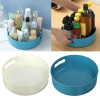 【HOT】❒✲  Rotating Organizer Containers Multifunctional Plate Turntable Round Condiment Rack