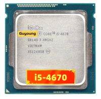 I5หลัก4670 I5-4670 SR14D 3.4GHz 6MB เต้ารับแอลจีเอ1150เครื่องประมวลผลซีพียูสี่คอร์